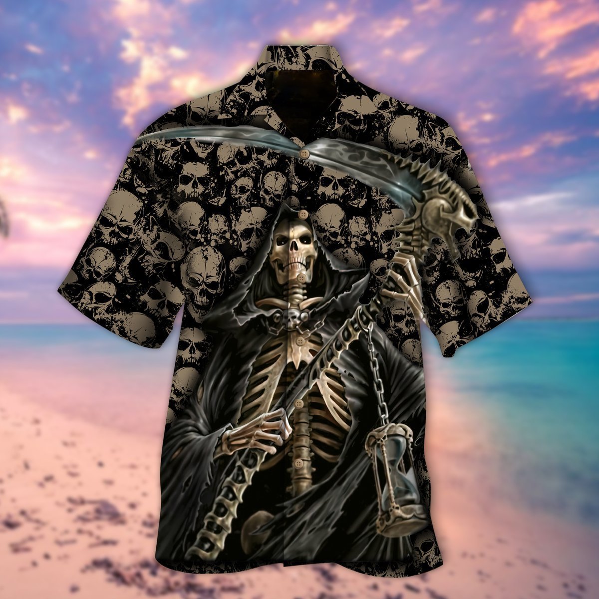 Skull Halloween Hawaiian Shirt | For Men & Women | Adult | HW9144