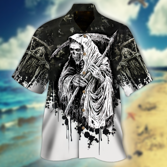 Squid Skull Halloween Hawaiian Shirt | For Men & Women | Adult | HW9157