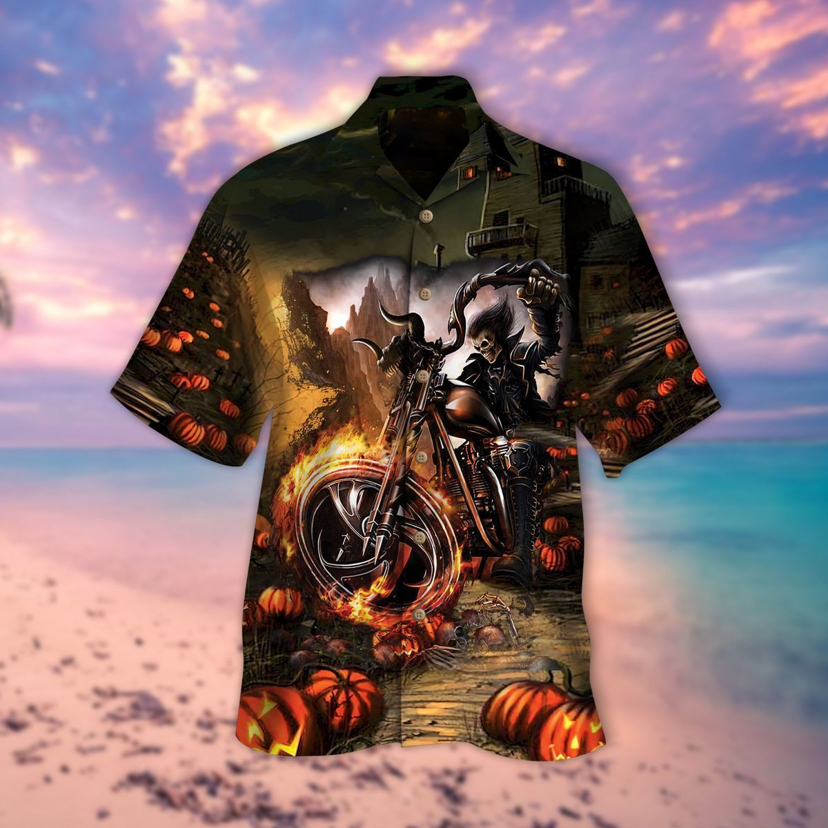 Speed King of Halloween Festival Hawaiian Shirt | For Men & Women | Adult | HW9134