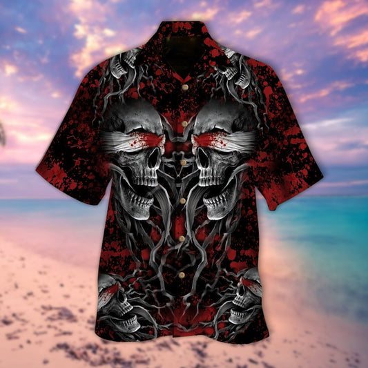 Magic Skull Halloween Hawaiian Shirt | For Men & Women | Adult | HW9165