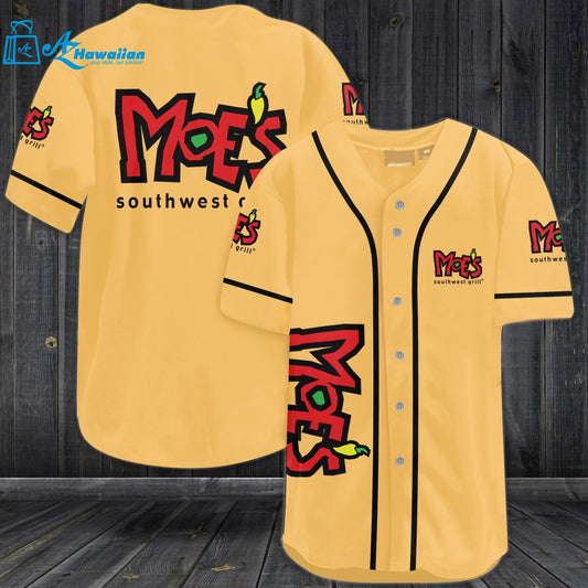 Moe's Southwest Grill Baseball Jersey