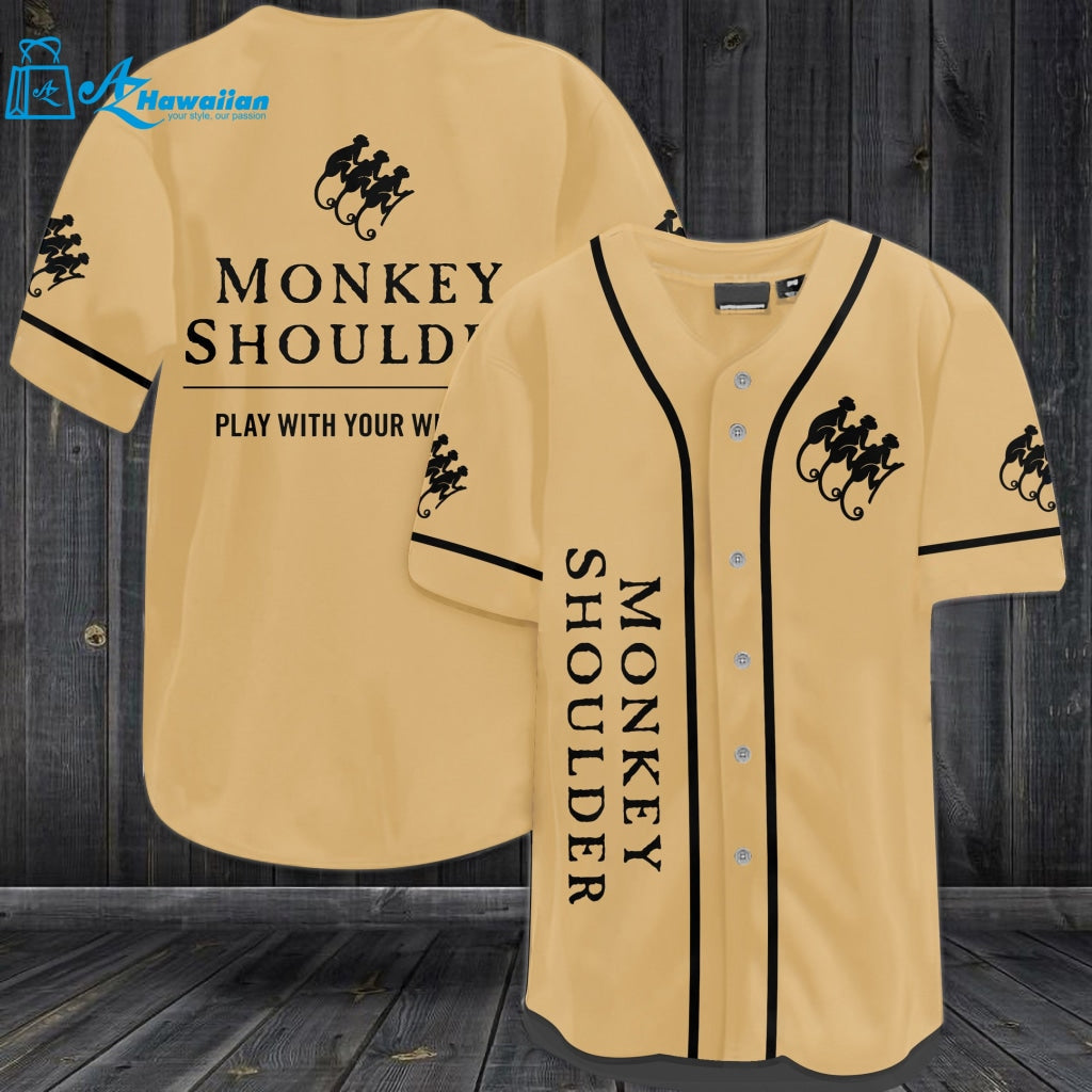 Monkey Shoulder Scotch Baseball Jersey