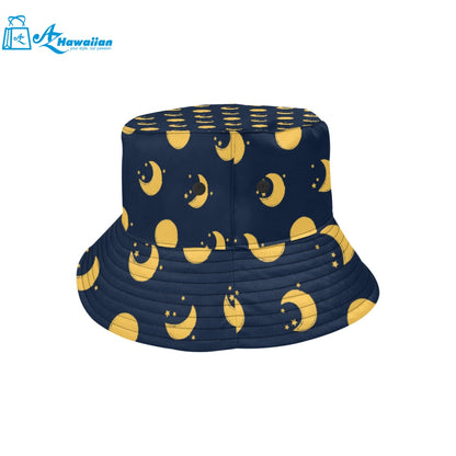 Moon star pattern Unisex Bucket Hat