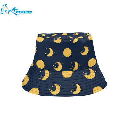 Moon star pattern Unisex Bucket Hat