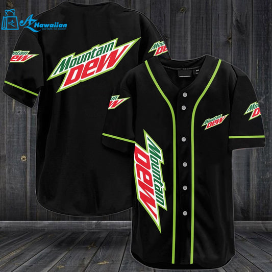 Mountain Dew Baseball Jersey 