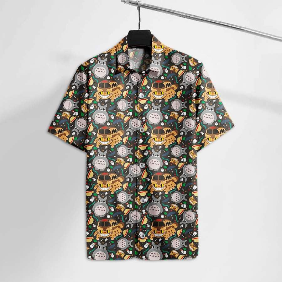 My Neighbor Toro Catbus Hawaii Tshirt, Print Short Sleeve 