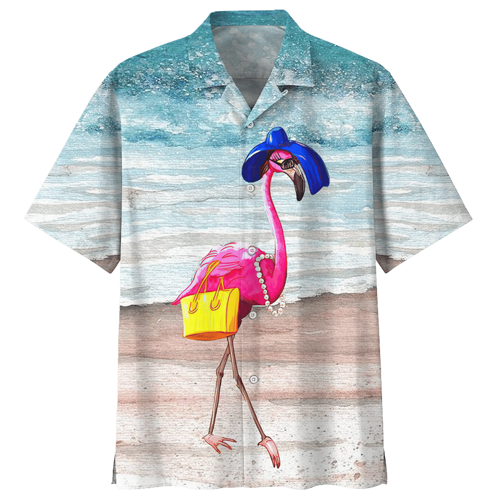 Flamingo Hawaiian Shirt Azs032