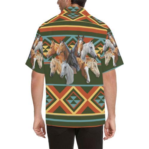 Native Horse Hawaiian Shirt