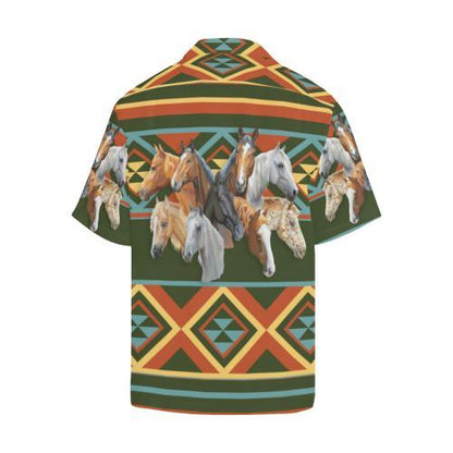 Native Horse Hawaiian Shirt