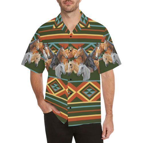 Native Horse Hawaiian Shirt