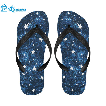 Night sky star pattern Unisex Flip Flops