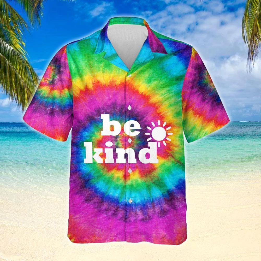 Be Kind Hippie Shirt Qnn05Hw Hawaiian