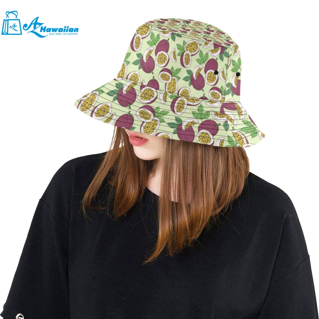 Paassion fruit pattern Unisex Bucket Hat