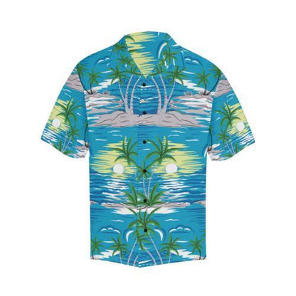 Palm Tree Beach Hawaiian Shirt