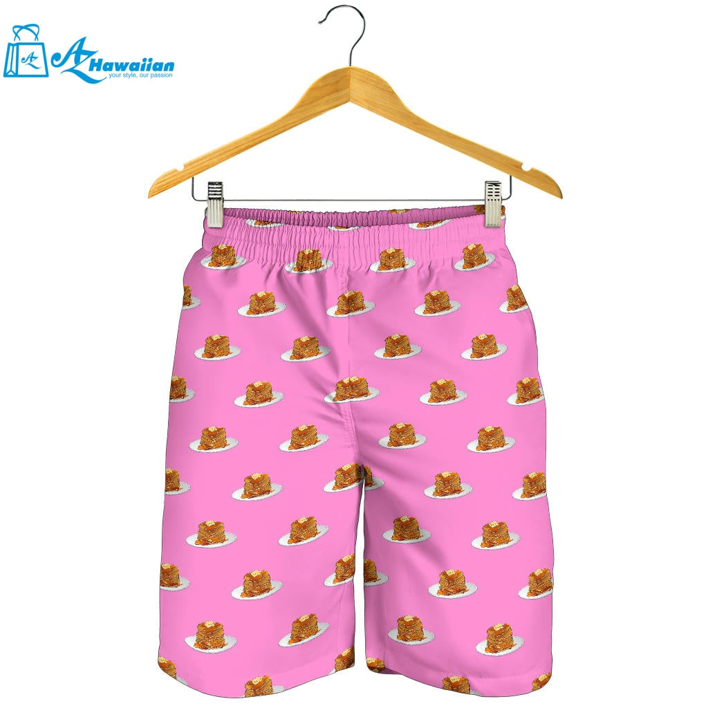 Pancake Pattern Print Design 04 Men Shorts