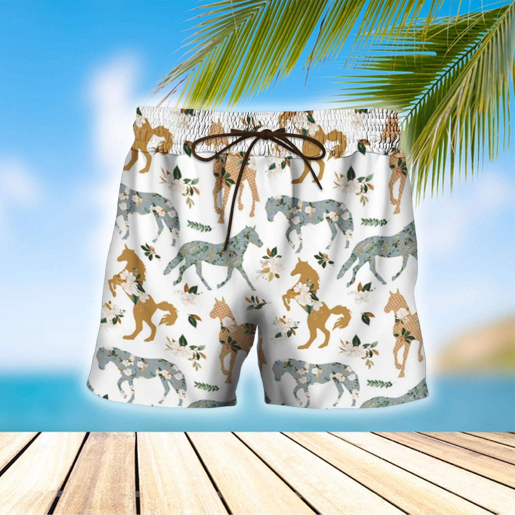 Horse Hawaiian Shirt Set | Unisex | HS1078