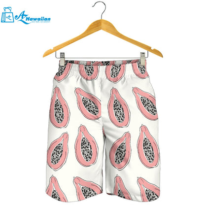 Papaya Pattern Men Shorts