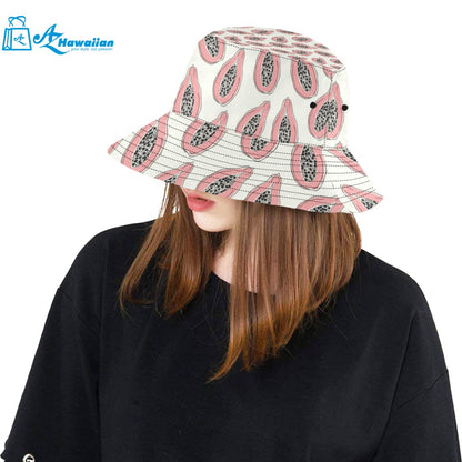 papaya pattern Unisex Bucket Hat