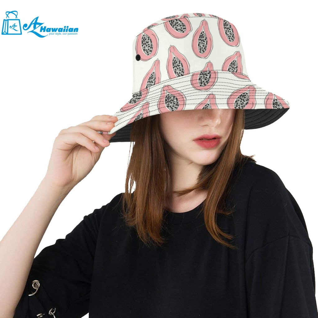 papaya pattern Unisex Bucket Hat