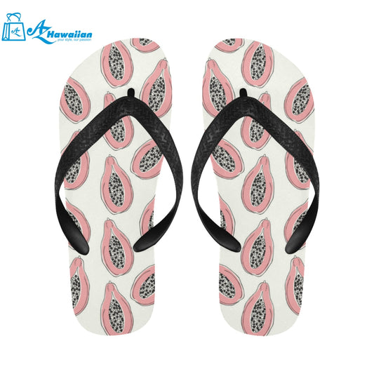 papaya pattern Unisex Flip Flops