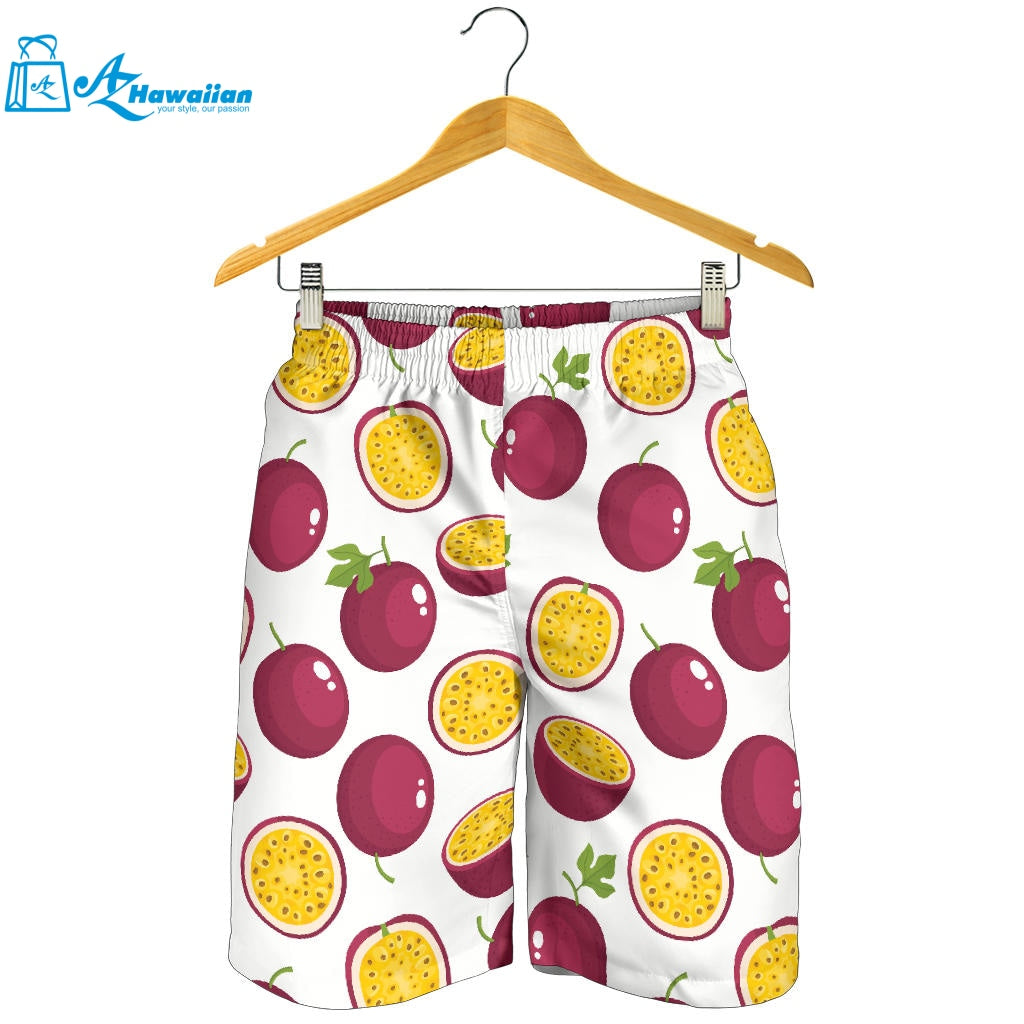 Passion Fruit Design Pattern Men Shorts