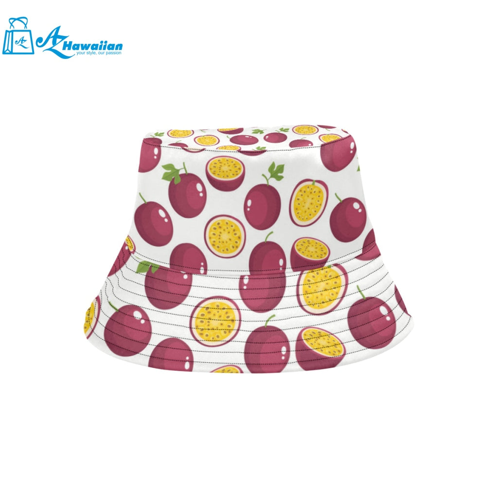 Passion fruit design pattern Unisex Bucket Hat