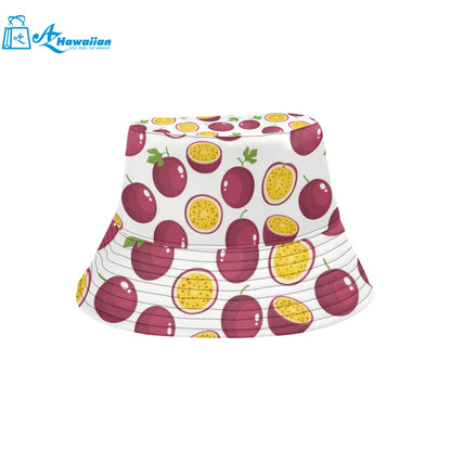 Passion fruit design pattern Unisex Bucket Hat