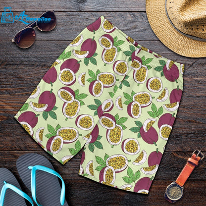 Passion Fruit Pattern Men Shorts