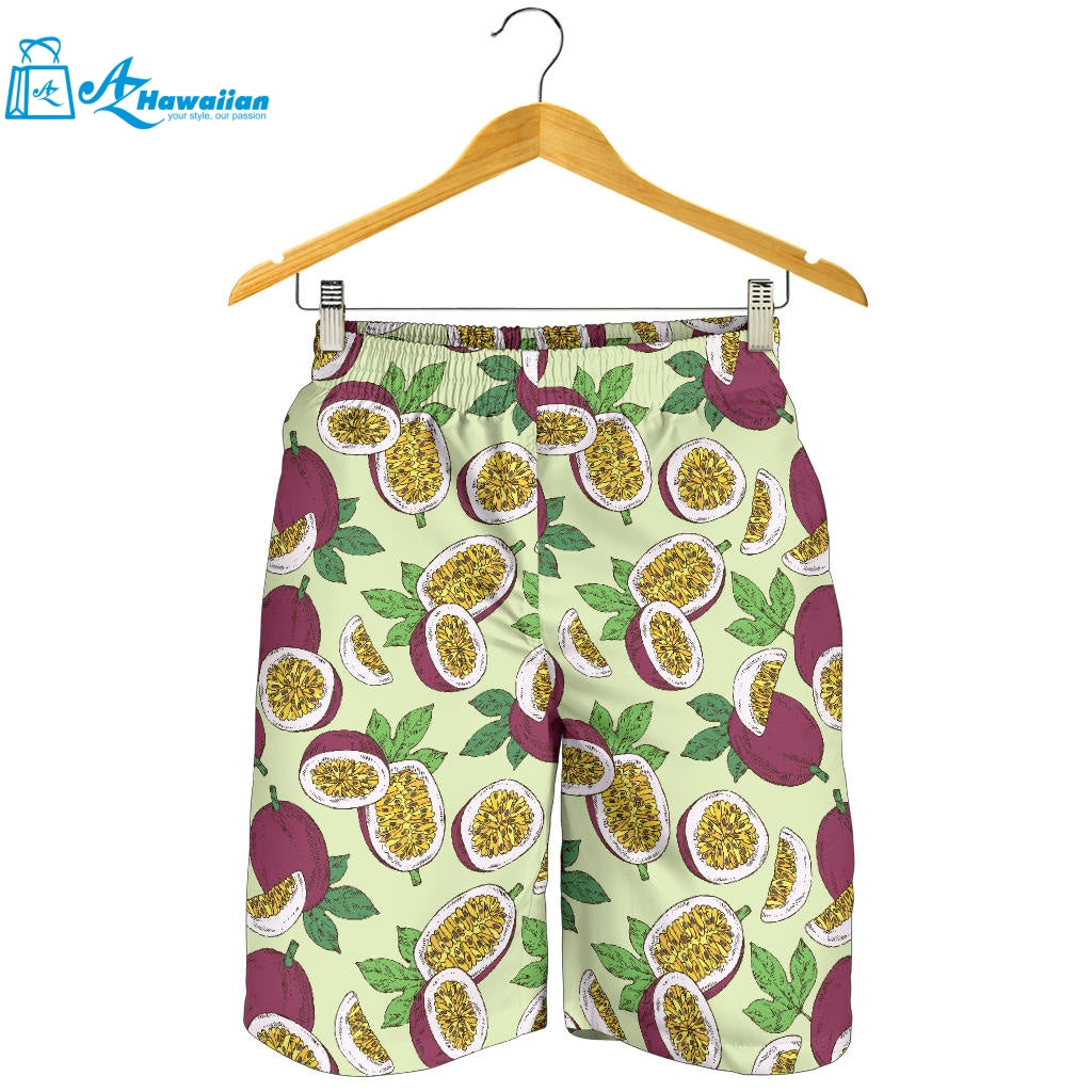 Passion Fruit Pattern Men Shorts