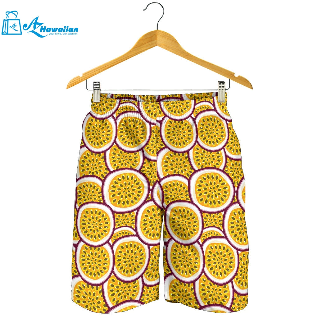 Passion Fruits Slice Pattern Men Shorts