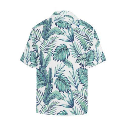 Pattern Tropical Palm Hawaiian Shirt