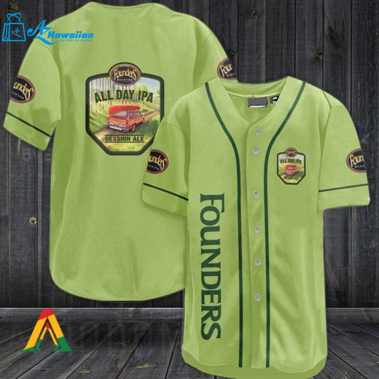 Pea Founders Brewing Baseball Jersey