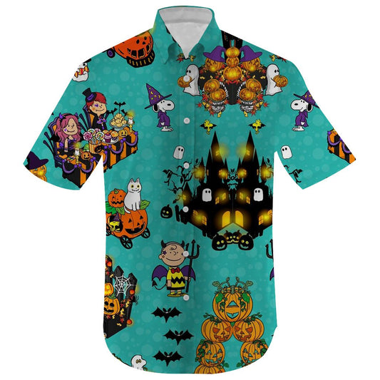 Peanuts Halloween Hawaiian Shirt