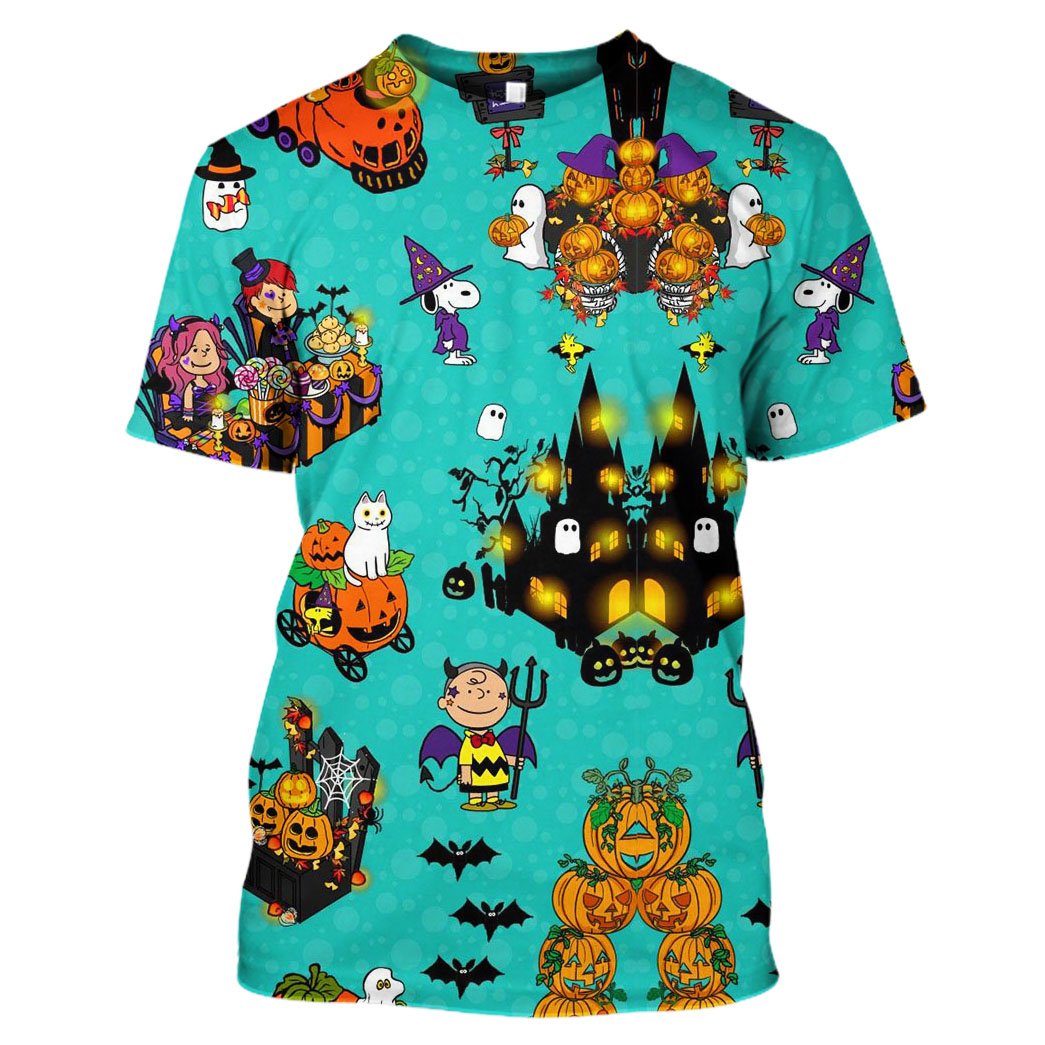 Peanuts Halloween Hawaiian Shirt