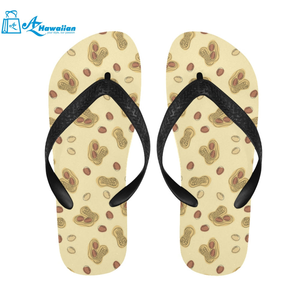 peanuts design pattern Unisex Flip Flops