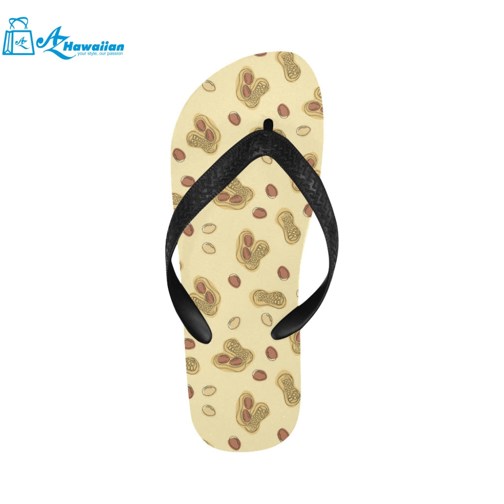 peanuts design pattern Unisex Flip Flops