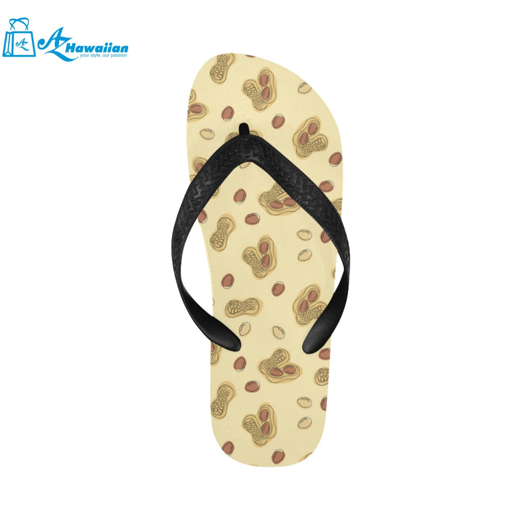 peanuts design pattern Unisex Flip Flops