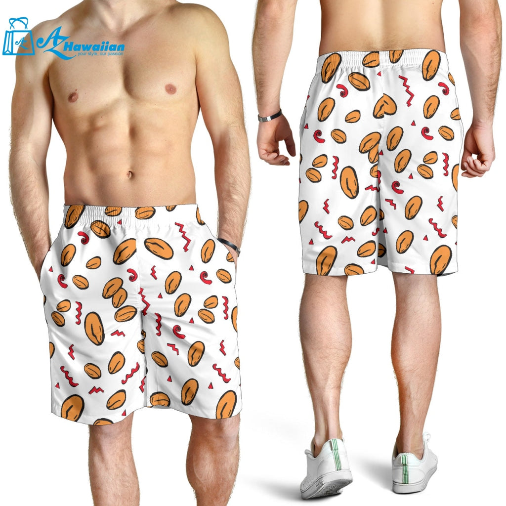 Peanuts Pattern Background Men Shorts