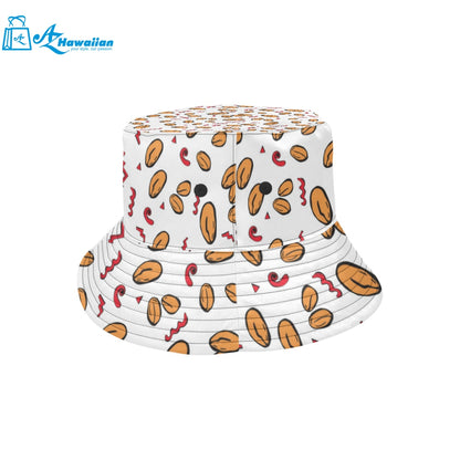 peanuts pattern background Unisex Bucket Hat