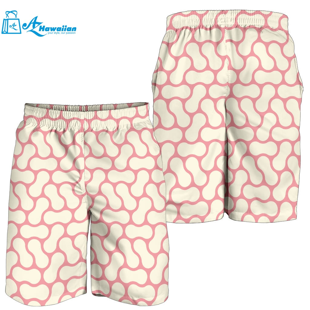 Peanuts Texture Pattern Men Shorts