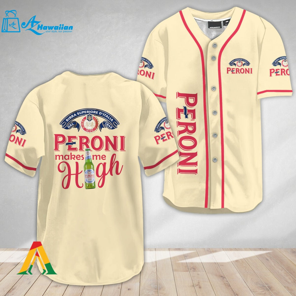 Peroni Brewery Make Me High Baseball Jersey