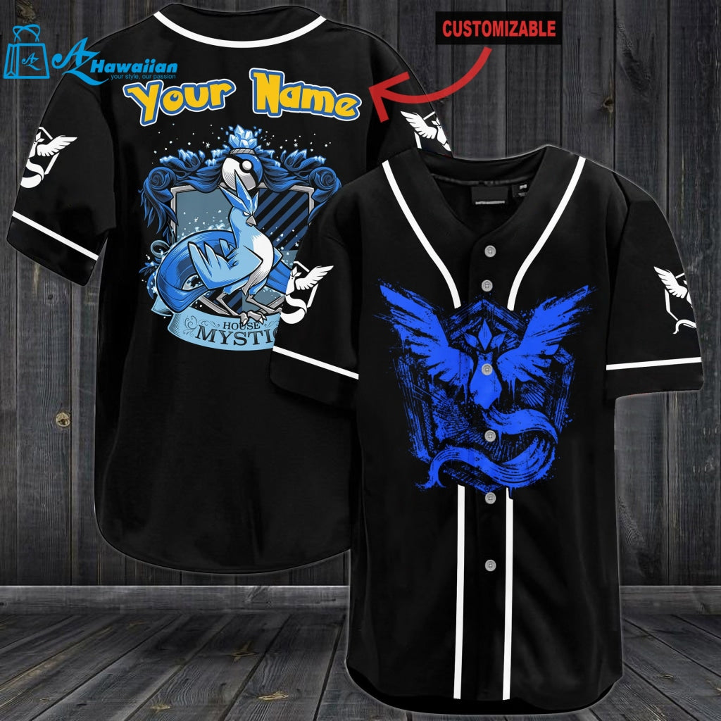 Personalized Articuno Mystic Baseball Jersey 