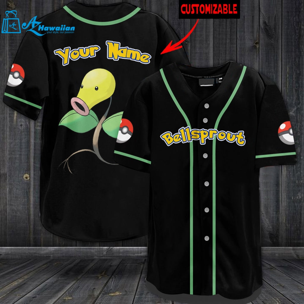 Personalized Bellsprout Baseball Jersey 