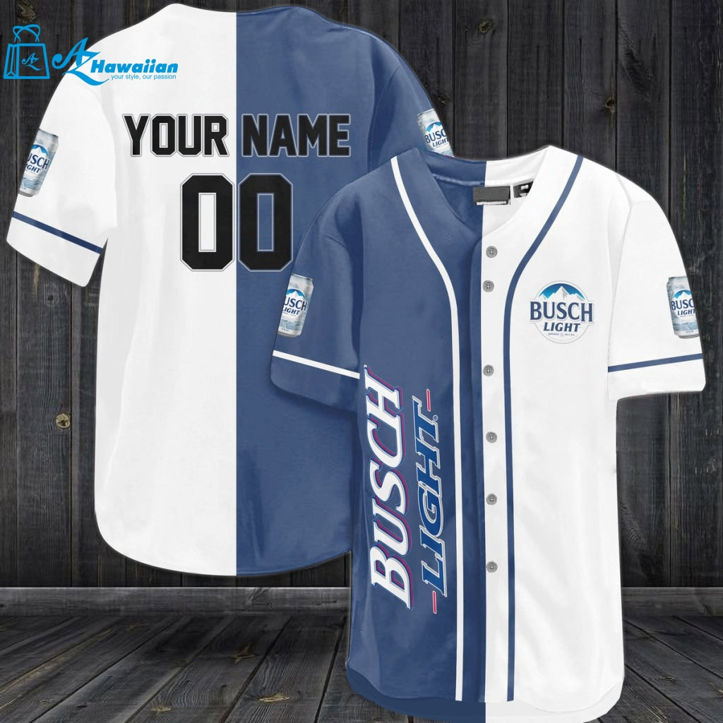 Personalized Busch Light Baseball Jersey