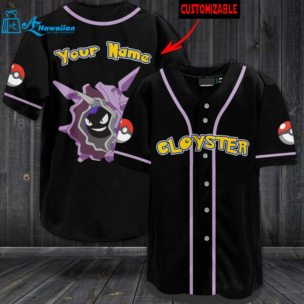 Personalized Cloyster Baseball Jersey 