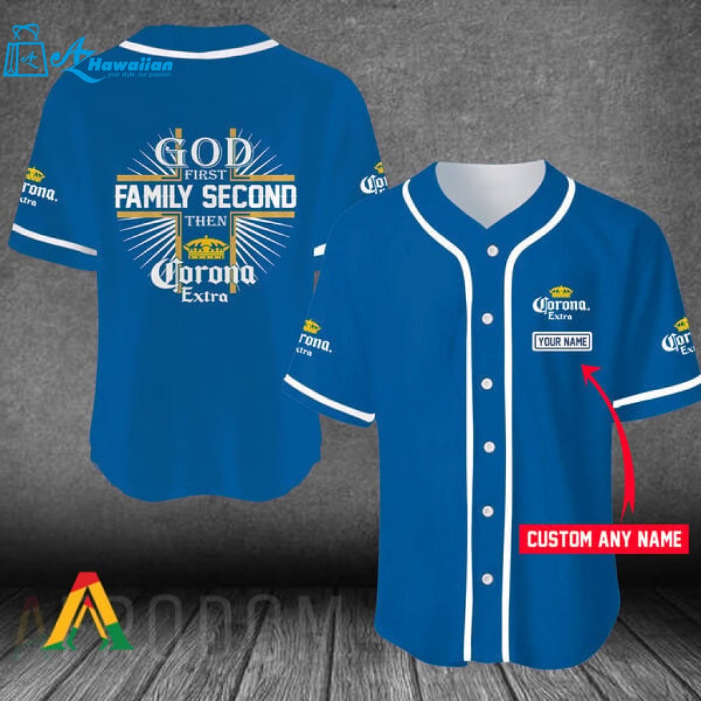 Personalized Easter Sunday Corona Baseball Jersey