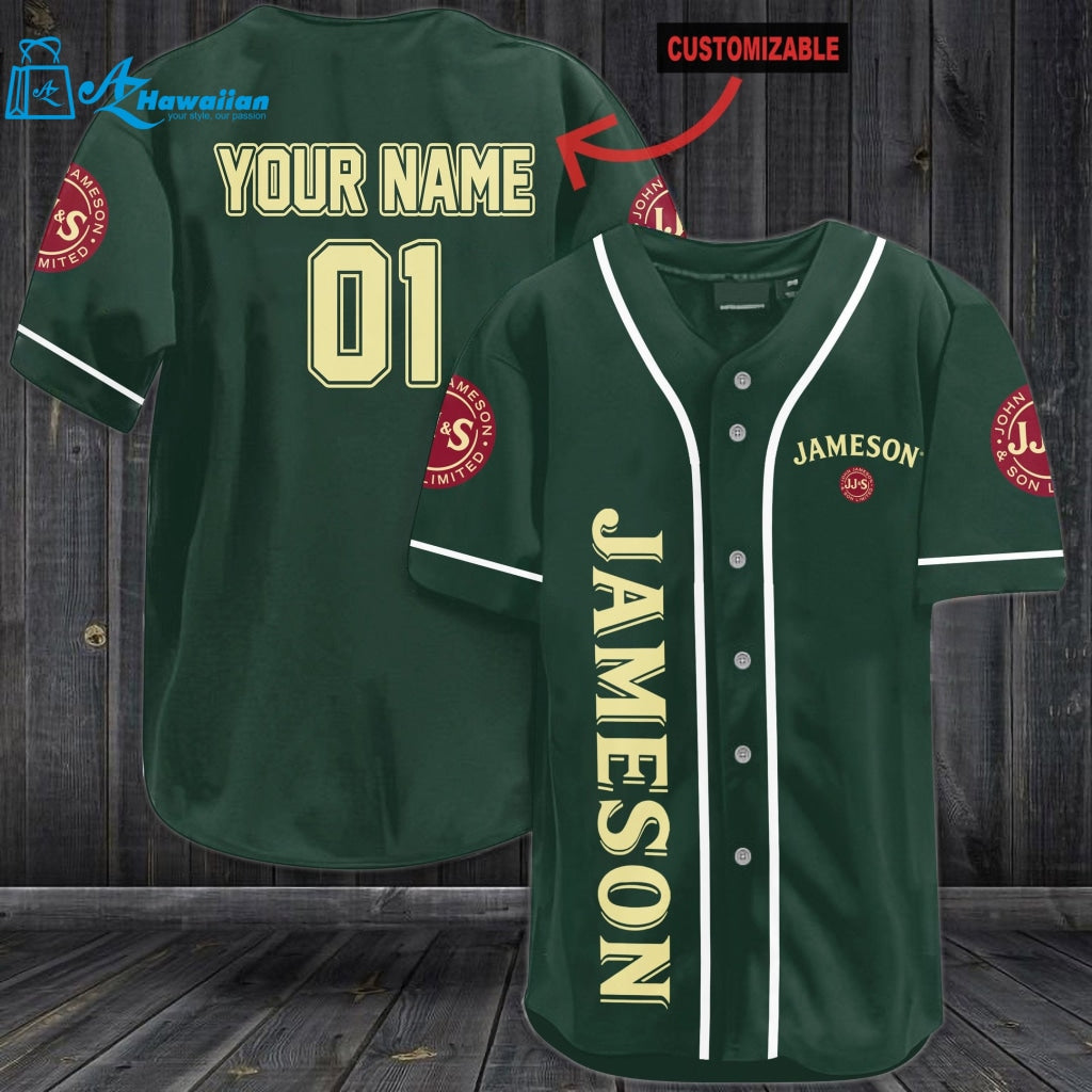 Personalized Jameson Baseball Jersey 