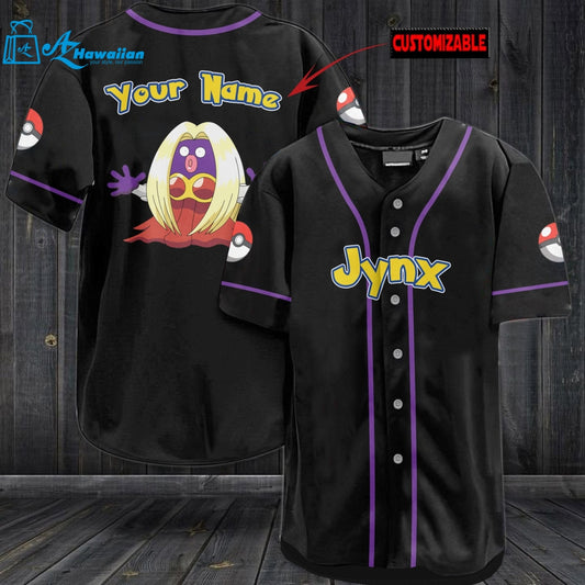 Personalized Jynx Baseball Jersey 