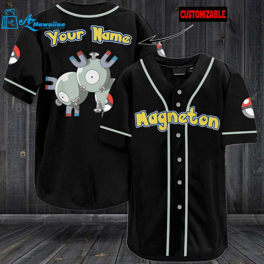 Personalized Magneton Baseball Jersey 