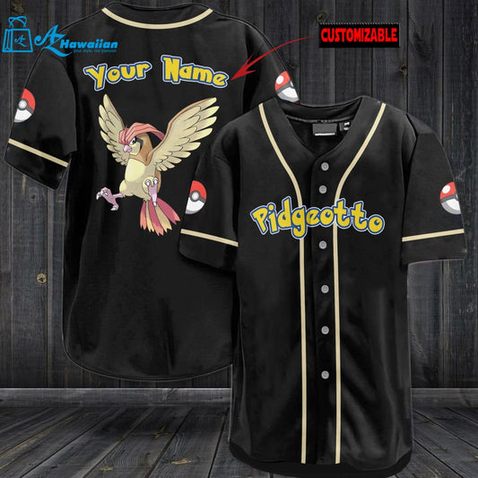 Personalized Pigdeotto Baseball Jersey 